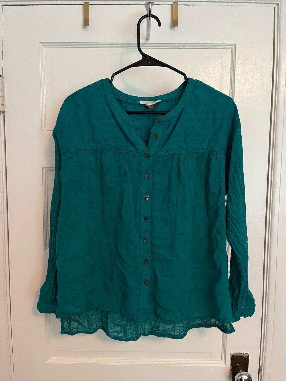 Pilcro Anthropologie 100% Cotton Button Down Shirt